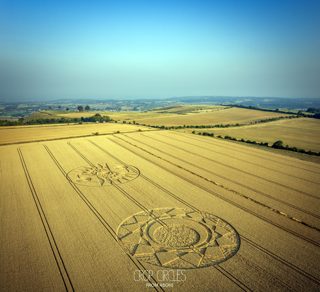 aerial of Devizes