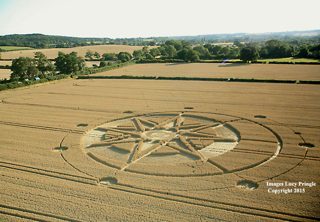 aerial of Haselor from ccc