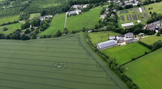 aerial of Yatesbury