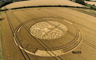 aerial of Cherington