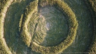 aerial of Sixpenny Handley from ccc