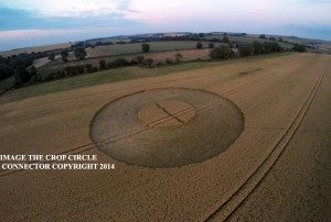 aerial of West Kennett
