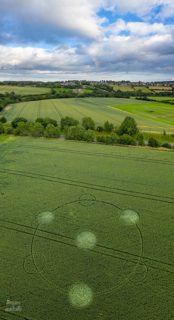 aerial of Dronfield