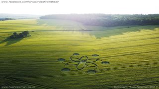 aerial of Chicklade from ccc