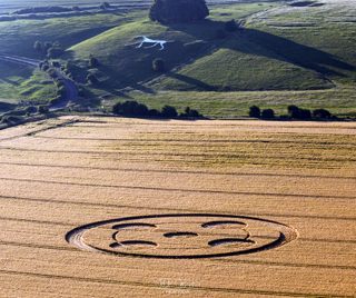 aerial of Hackpen Hill