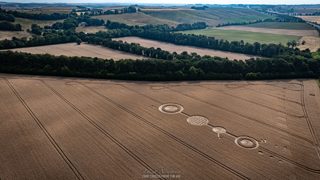 aerial of Liddington from ccc