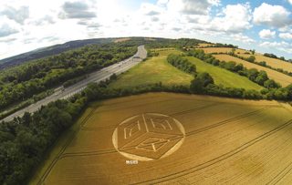aerial of Merstham