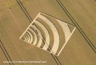 aerial of Winchester from ccc