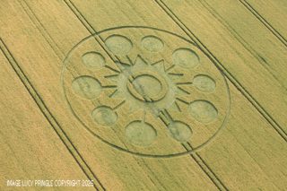 aerial of Avebury