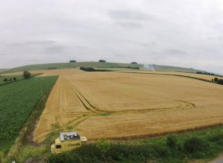 aerial of Uffcott from ccc