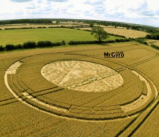 aerial of Cherington