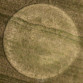 aerial of Cley Hill