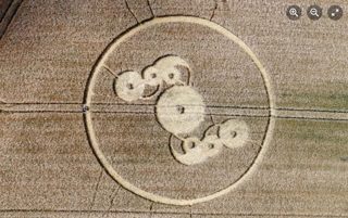 aerial of Saint Denis en Bugey