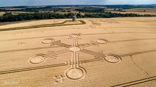 aerial of Harbury from ccc