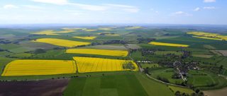 aerial of Waden Hill