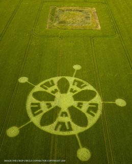 aerial of Winterbourne Stoke from ccc