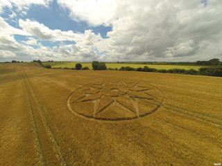 aerial of Willoughboy Hedge from ccc