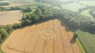 aerial of Highworth from ccc