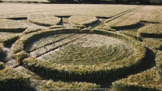 aerial of Barbury Castle from ccc