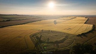 aerial of Bishopstone