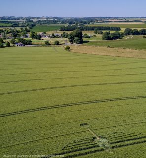 aerial of Waden Hill from ccc