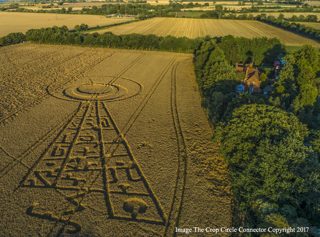 aerial of Sutton Hall from ccc