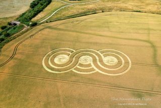 aerial of Bishops Cannings from ccc