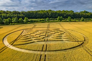 aerial of Micheldever