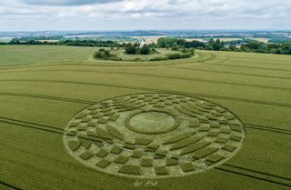 aerial of Farley Mount