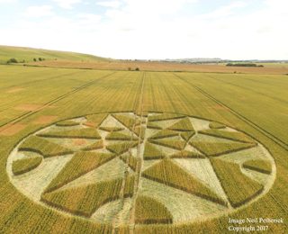 aerial of Hackpen Hill