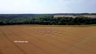 aerial of Muncombe Hill