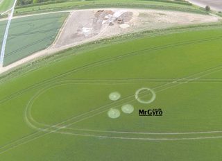 aerial of Hackpen Hill