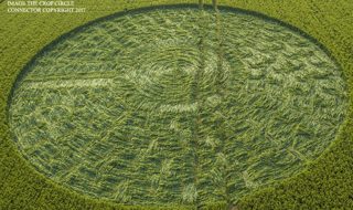 aerial of West Kennett