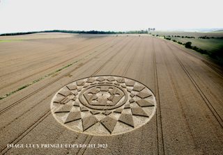 aerial of Roundway Hill from ccc
