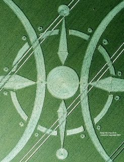 aerial of Clearbury Ring from ccc