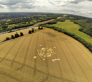 aerial of Merstham