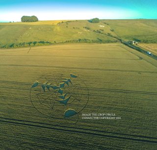 aerial of Hackpen Hill