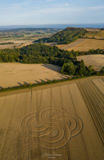 aerial of Roundway Devizes