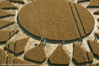 aerial of Cley Hill