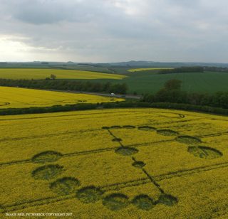 aerial of Willoughby Hedge from ccc