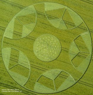 aerial of Maiden Bradley