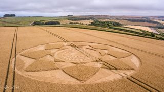 aerial of Hackpen Hill
