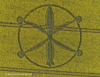 aerial of Willoughby Hedge from ccc