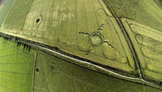 aerial of Avebury