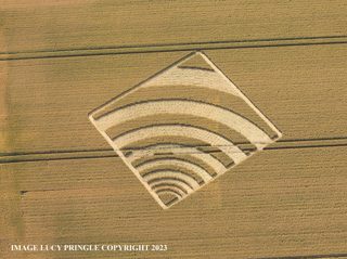 aerial of Winchester from ccc