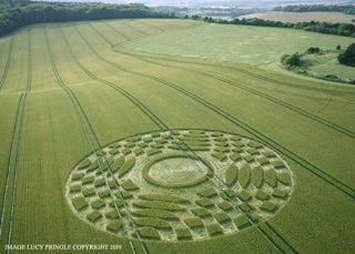 aerial of Farley Mount from ccc