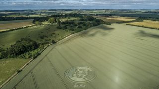 diagram of Danebury Hill from ccc
