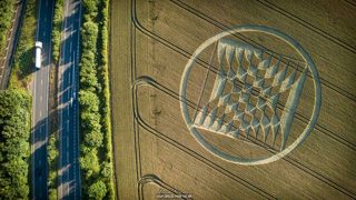 aerial of Micheldever from ccc