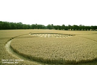 aerial of Liddington