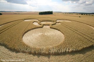 aerial of Coneybury Hill from ccc